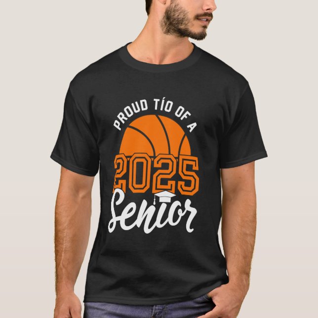 Camiseta Tío De Una Clase Superior De Graduación De Balonce (Anverso)