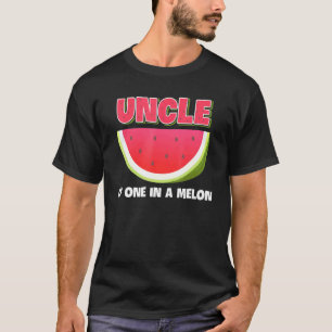 Camiseta Tío De Uno En Una Melón De Agua De La Familia Meló