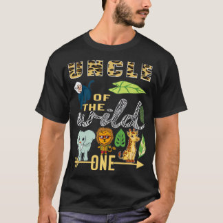 Camiseta Tío De Wild One Zoo Madre Nacimiento Safari J