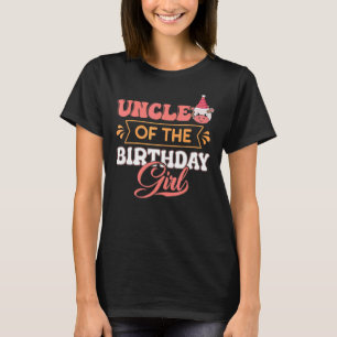 Camiseta Tío Del Chica De Cumpleaños De La Granja De Barnya