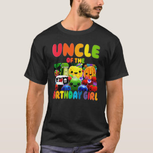 Camiseta Tío Del Chica De Cumpleaños Familia De Cumpleaños 