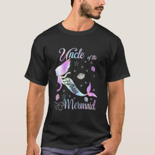 Camiseta Tío Del Chica De Cumpleaños Sirena Fiesta Mamáes F