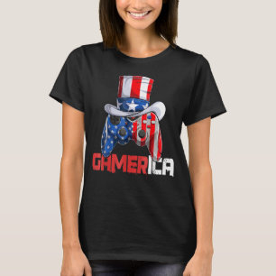 Camiseta Tío del controlador Sam Videojuego Gamerica Bander