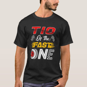 Camiseta Tio Del Cumpleaños Número 1 Auto De Carreras Famil