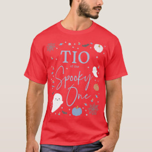 Camiseta Tío del espeluznante niño azul de primer cumpleaño