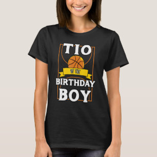 Camiseta Tío Del Fiesta De Bday Baller De Baloncesto De Cum