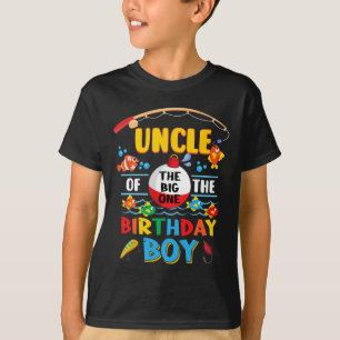 Camiseta Tío Del Gran Pescador Primer Cumpleaños Ofishall