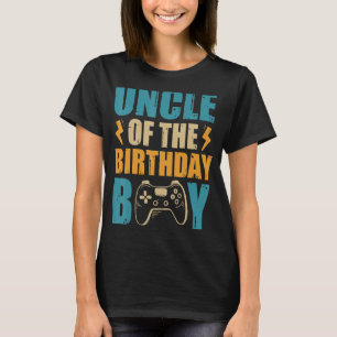 Camiseta Tío del niño cumpleaños familia coincidente Gamepa