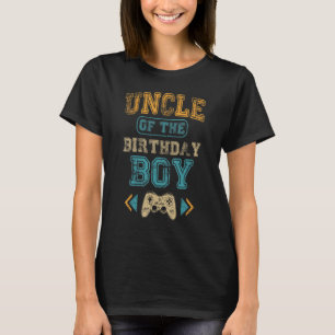 Camiseta Tío del niño cumpleaños Gamepad B-Day Matching F