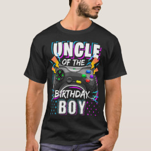 Camiseta Tío del niño cumpleaños que coincide con el bebé d