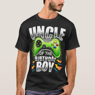 Camiseta Tío del niño cumpleaños que coincide con el bebé d