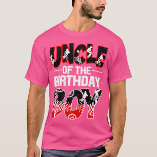 Camiseta Tío Del Niño De Cumpleaños Bmx Familia De Coincide
