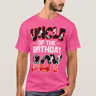Camiseta Tío Del Niño De Cumpleaños Bmx Familia De Coincide
