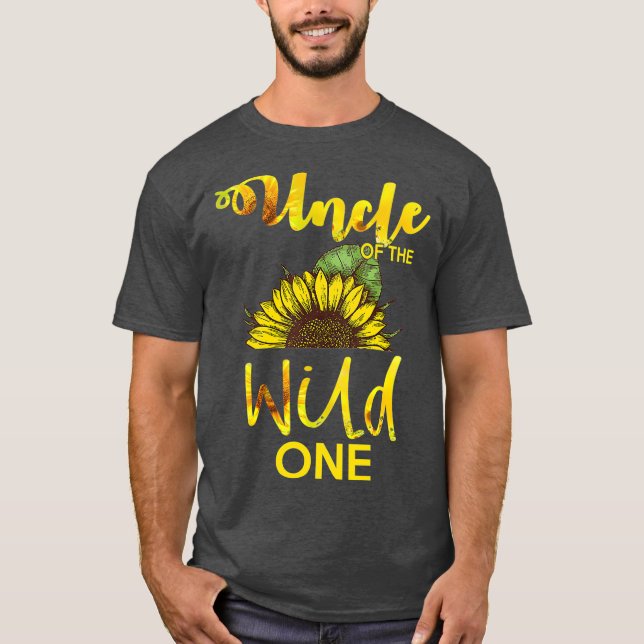 Camiseta Tío Del Salvaje Girasol De 11 Años (Anverso)