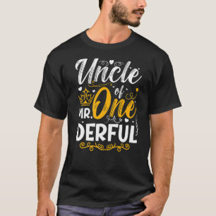 Camiseta Tío Del Sr. Un Fiesta Derful Que Coincide Con La F
