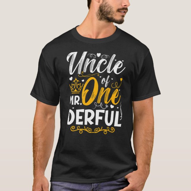 Camiseta Tío Del Sr. Un Fiesta Derful Que Coincide Con La F (Anverso)