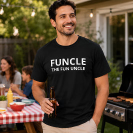 Camiseta Tío Divertido Regalo Tío Divertido Tío Gracioso