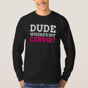 Camiseta Tío, ¿dónde está mi cervicectomía de Cervix?