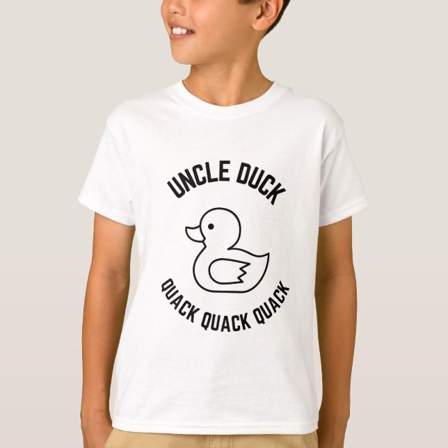 Camiseta Tio duck Quack Quack Quack (Anverso)