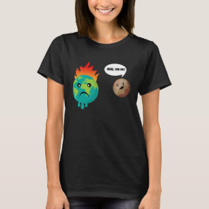 Camiseta Tío, Está Bien El Planeta Pluto Hablando Con La Ti