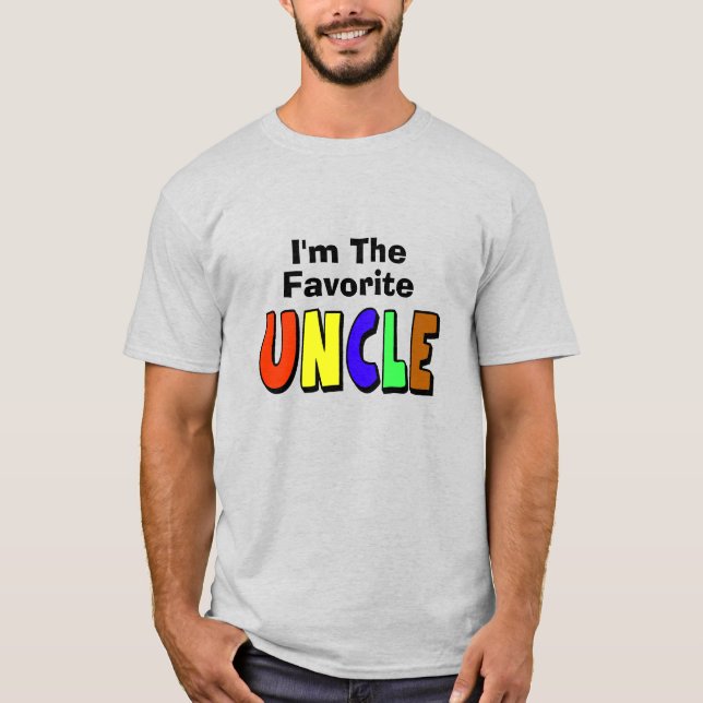 Camiseta Tío favorito T-Shirt (Anverso)