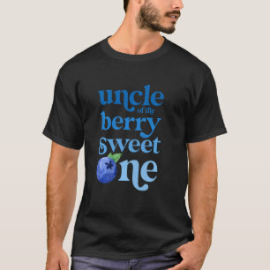 Camiseta Tío First Birthday Berry Sweet One Blueberry prime