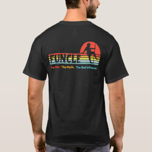 Camiseta Tío Funcle El Hombre Mito Influencia Mala Sunset D