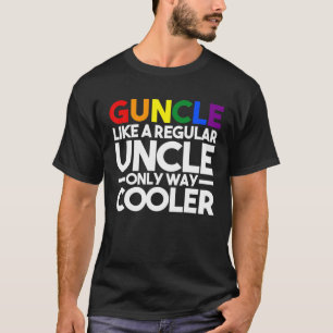 Camiseta Tío gay masculino como un tío regular Orgullo gay