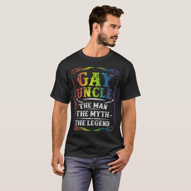 Camiseta Tío gay T-Shirt (Anverso completo)