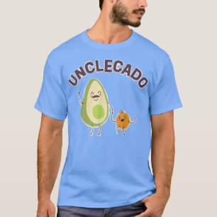 Camiseta Tío Hombres Nacimiento Sorpresa Unclecado Aguacate