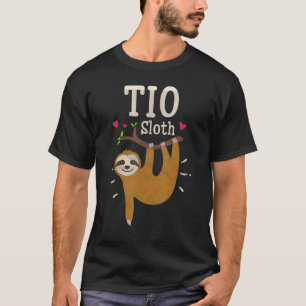 Camiseta Tío Humor Gráfico Perezoso Hombre Animal Zoológico
