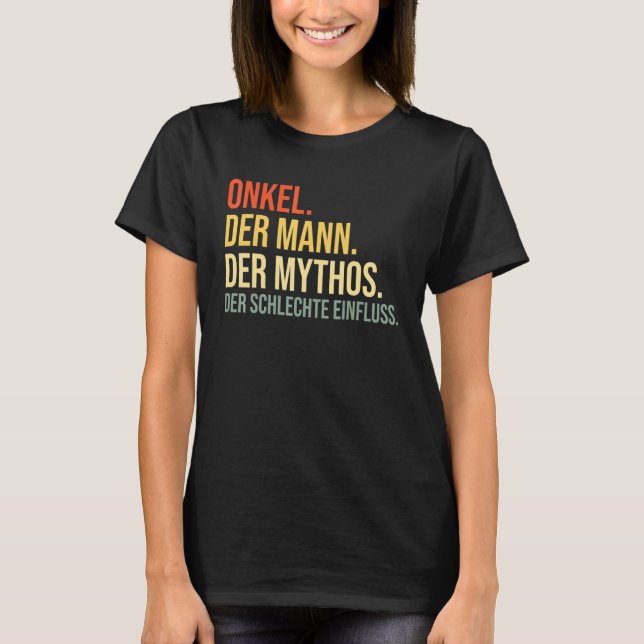 Camiseta Tío Idea dice tío (Anverso)