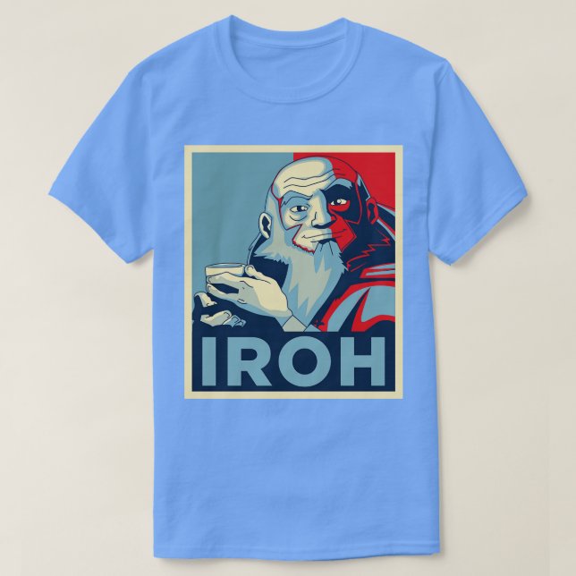Camiseta Tío Iroh Avatar (Diseño del anverso)