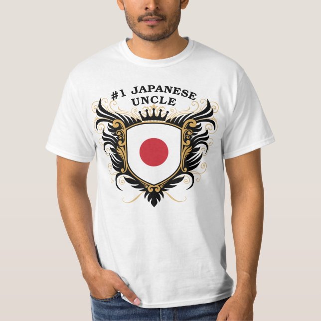 Camiseta Tío japonés del número uno (Anverso)