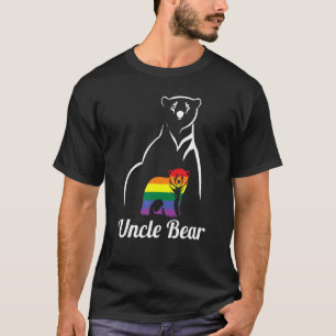 Camiseta Tío Lgbt Oso Orgullo Gay Lesbiana Arcoiris Lgbtq