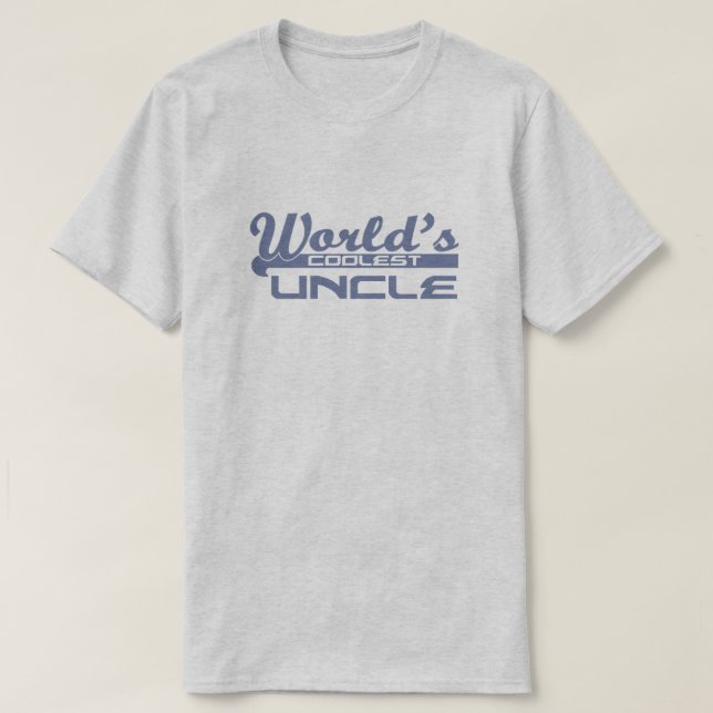 Camiseta Tío más frío del mundo (Diseño del anverso)