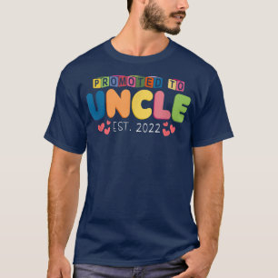 Camiseta Tío masculino Invitación de embarazo bebé Rev