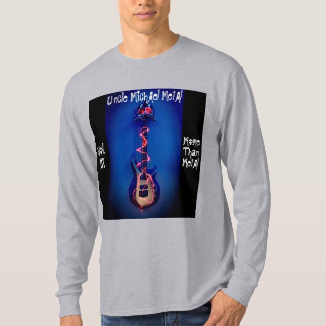 Camiseta Tío Michael Metalizado Vol. 1-3 (Anverso)