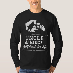 Camiseta Tío Niece Amigos Fist Bump Avuncular Family Coo