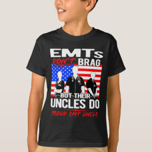 Camiseta Tío orgulloso de Emt - Frase divertida de la famil