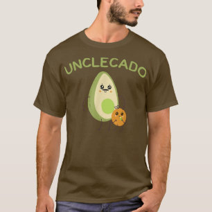 Camiseta tío padre aguacate invitación graciosa babycado