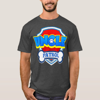 Camiseta Tío Patrol Perro Gracioso regalo Fiesta de cumplea