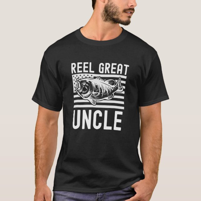 Camiseta Tío Reel Great Uncle Fishman (Anverso)