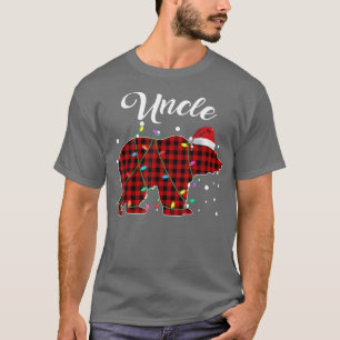 Camiseta Tio Rojo Tio Coincidiendo Búfalo Pajama