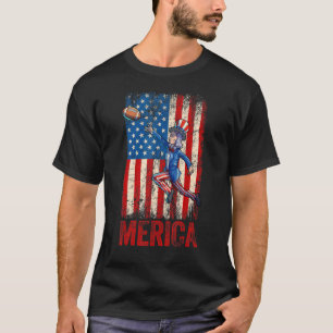 Camiseta Tío Sam 4 De Julio Mujeres Hombres Bandera Estadou