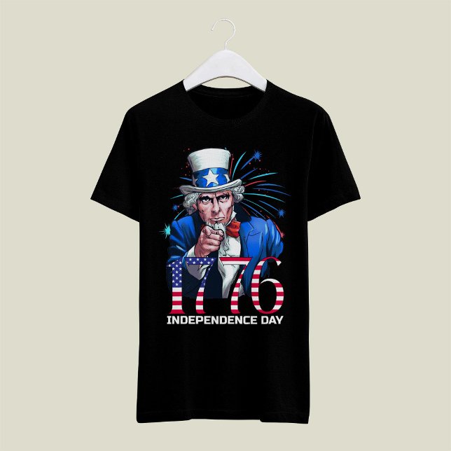 Camiseta Tío Sam Día de la Independencia 1776 (Subido por el creador)