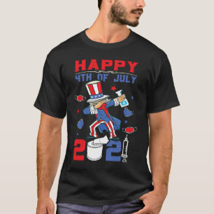Camiseta Tío Sam haciendo dabbing 4 de julio 2021 niños chi