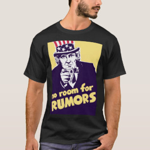 Camiseta Tío Sam No Hay Espacio Para La Propaganda De Rumor