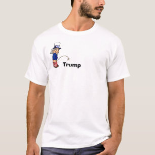 Camiseta Tío Sam que hace pis en la Triunfo-Camiseta