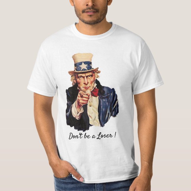 Camiseta Tío Sam T-Shirt (Anverso)